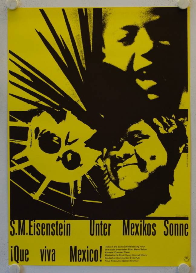 Que Viva Mexico! original release german movie poster